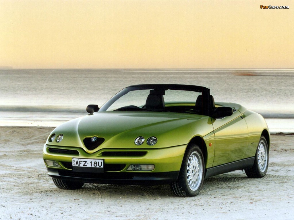 Alfa Romeo Spider AU-spec 916 (1995–1998) photos (1024 x 768)