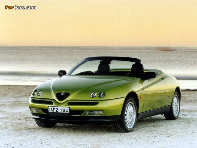 Alfa Romeo Spider AU-spec 916 (1995–1998) photos (640 x 480)