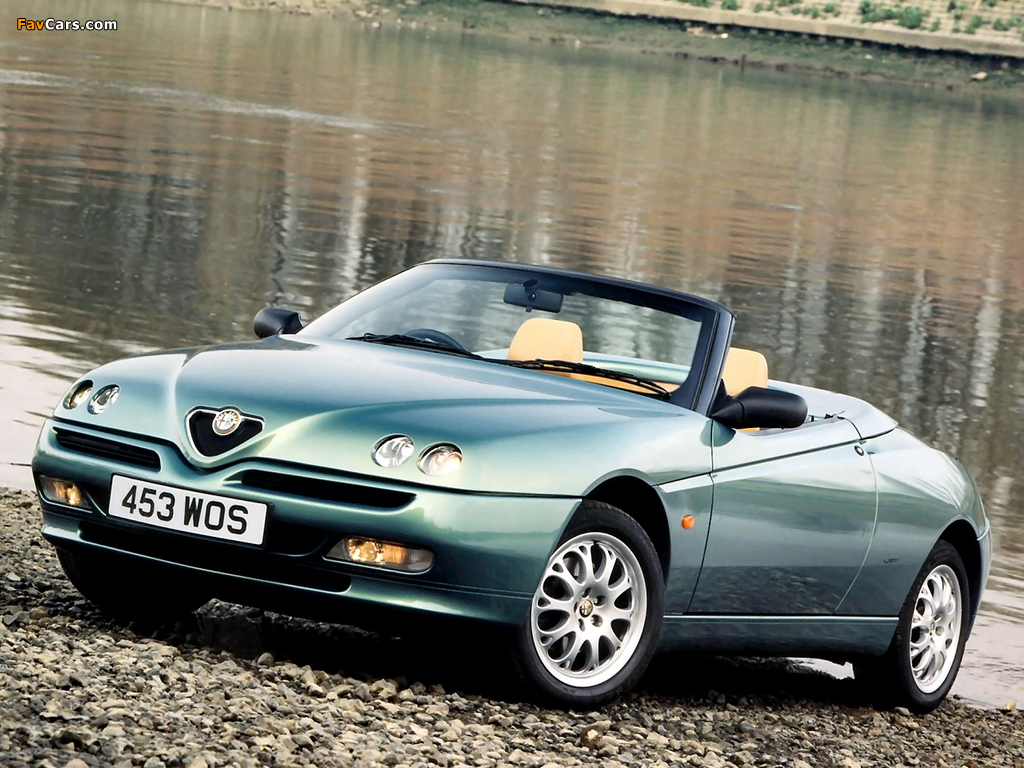 Alfa Romeo Spider UK-spec 916 (1998–2003) images (1024 x 768)