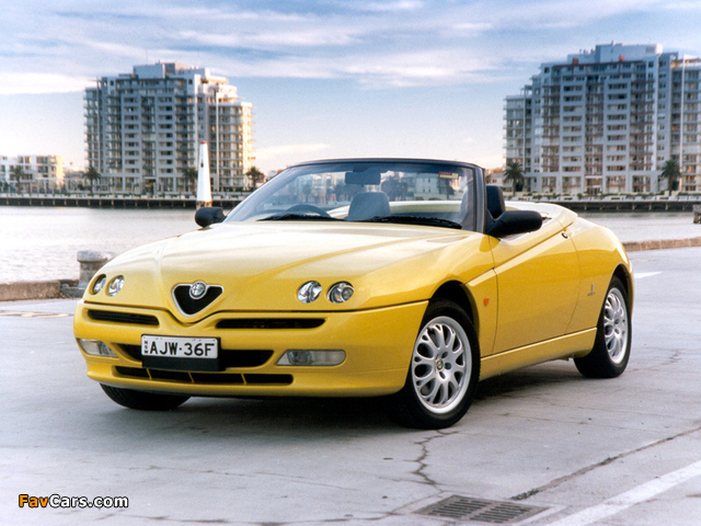 Alfa Romeo Spider AU-spec 916 (1998–2003) wallpapers (640 x 480)