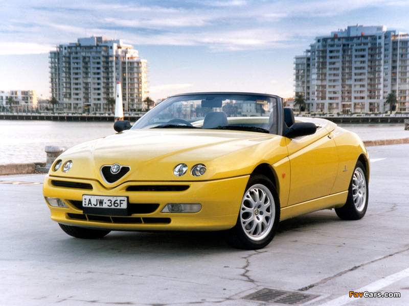 Alfa Romeo Spider AU-spec 916 (1998–2003) wallpapers (800 x 600)