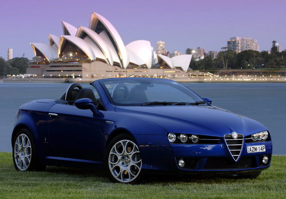 Alfa Romeo Spider AU-spec 939E (2006–2010) wallpapers