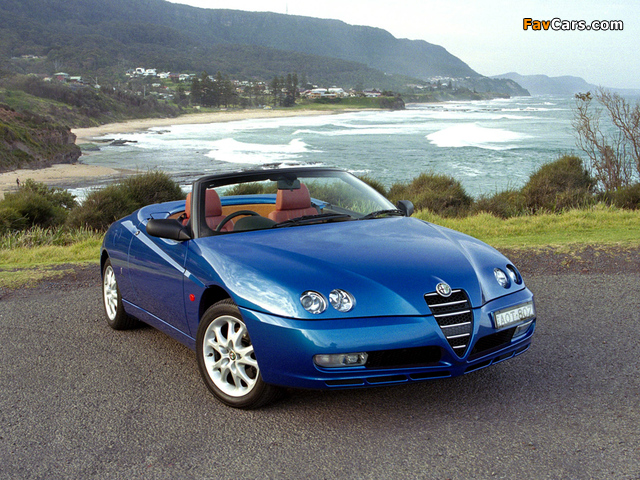Images of Alfa Romeo Spider AU-spec 916 (2003–2005) (640 x 480)
