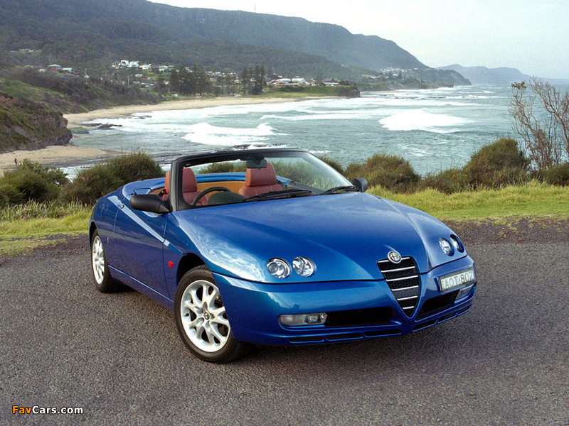 Images of Alfa Romeo Spider AU-spec 916 (2003–2005) (800 x 600)