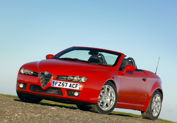 Images of Alfa Romeo Spider UK-spec 939E (2006–2010)