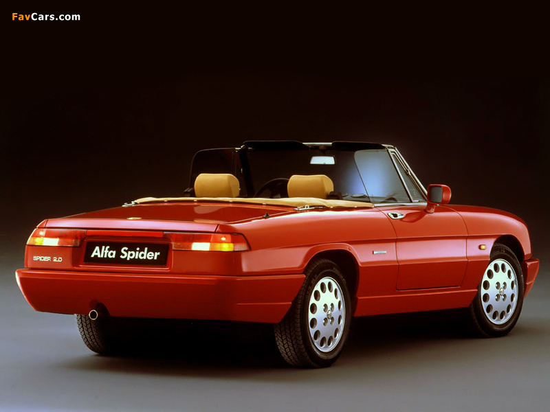 Photos of Alfa Romeo Spider 115 (1990–1993) (800 x 600)