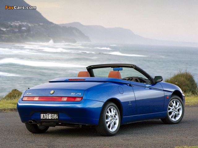 Photos of Alfa Romeo Spider AU-spec 916 (2003–2005) (640 x 480)