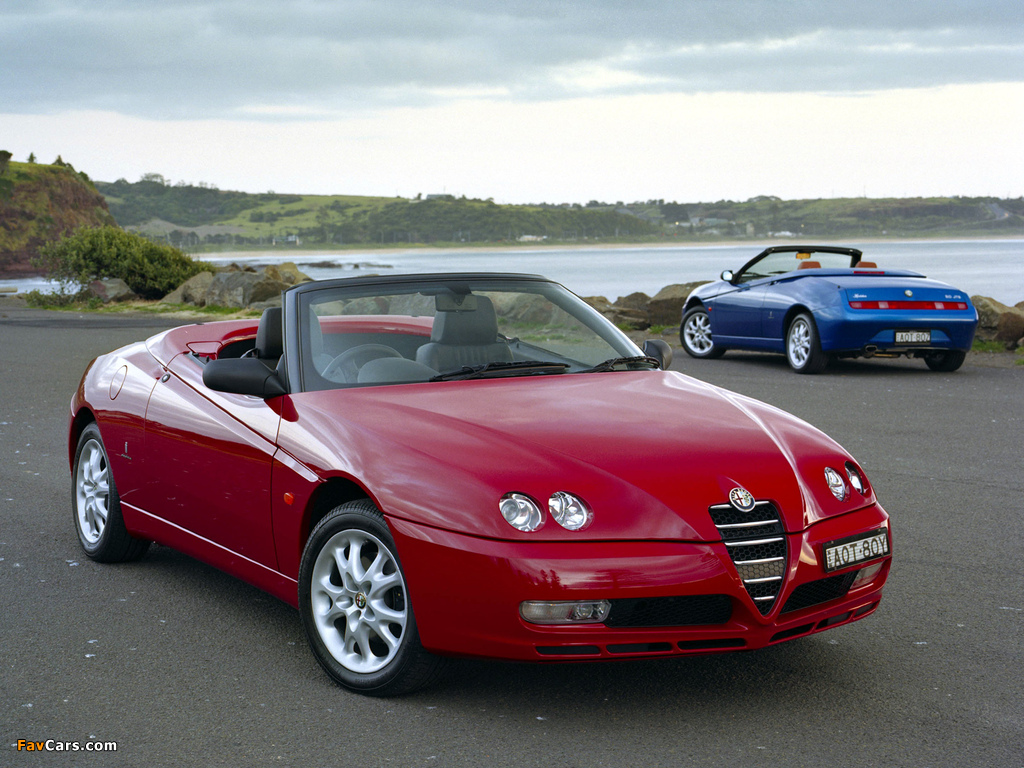 Photos of Alfa Romeo Spider AU-spec 916 (2003–2005) (1024 x 768)