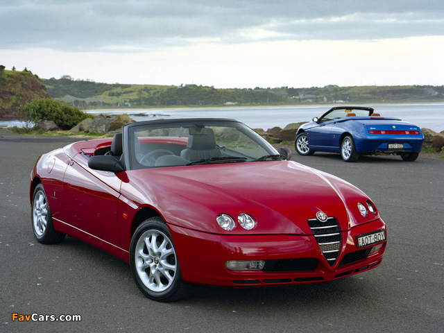 Photos of Alfa Romeo Spider AU-spec 916 (2003–2005) (640 x 480)