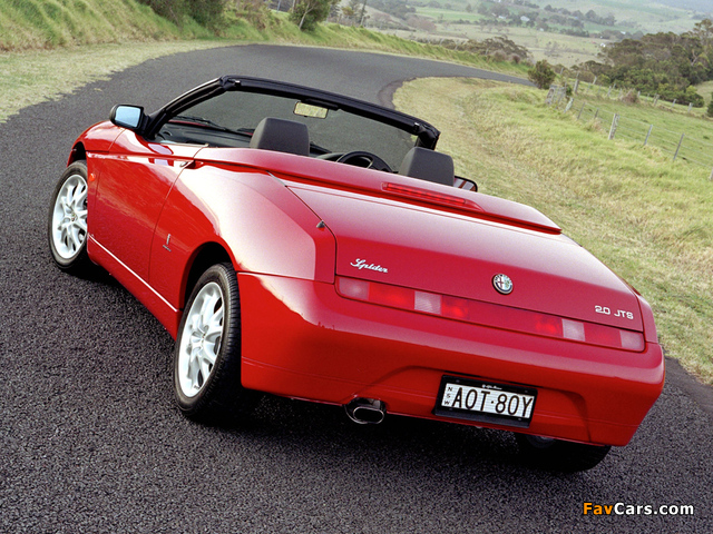 Photos of Alfa Romeo Spider AU-spec 916 (2003–2005) (640 x 480)