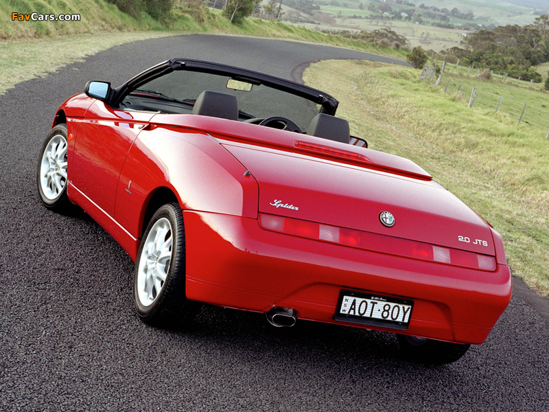 Photos of Alfa Romeo Spider AU-spec 916 (2003–2005) (800 x 600)