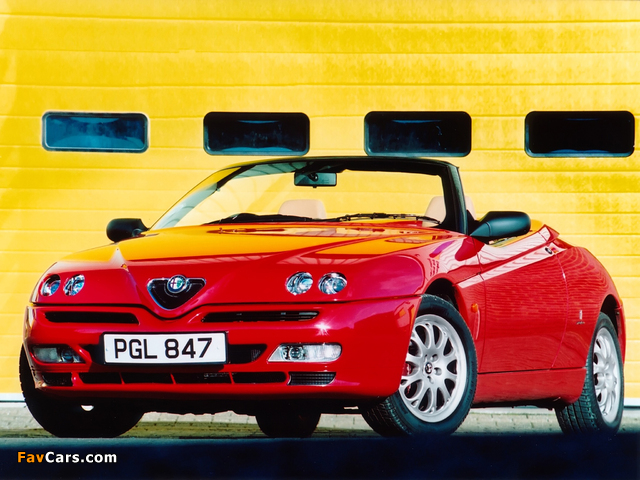 Photos of Alfa Romeo Spider UK-spec 916 (1998–2003) (640 x 480)