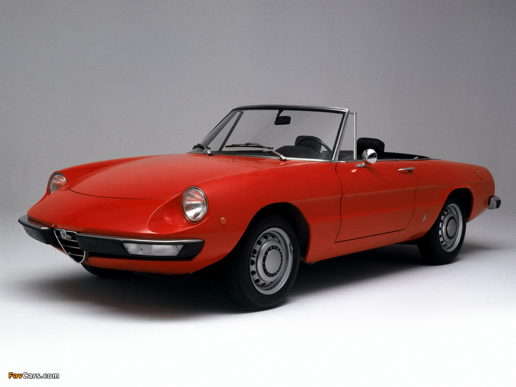 Pictures of Alfa Romeo Spider 1300 Junior 105 (1969–1972) (1024 x 768)