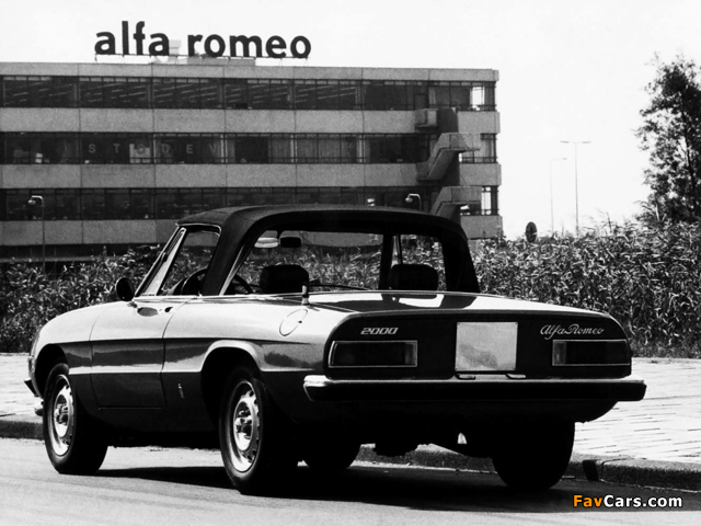 Pictures of Alfa Romeo 2000 Spider Veloce 105 (1971–1983) (640 x 480)