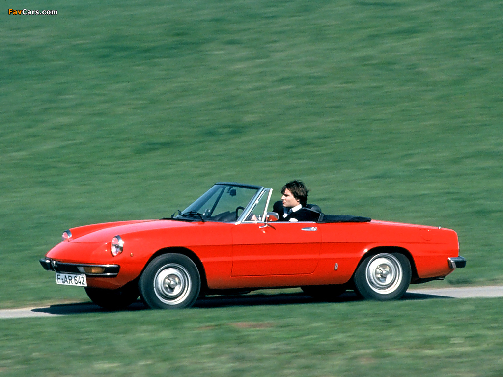 Pictures of Alfa Romeo Spider Junior 105 (1972–1977) (1024 x 768)