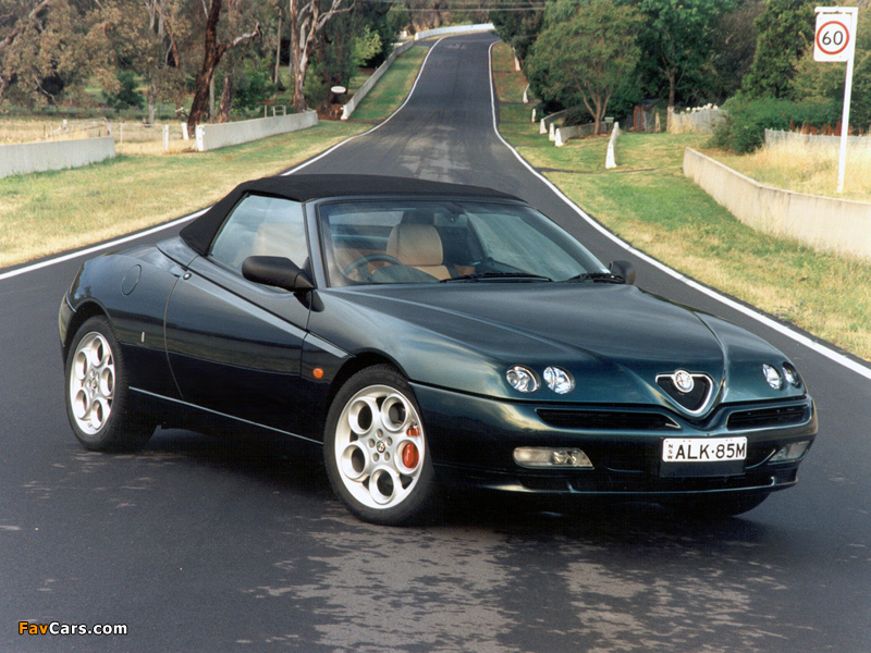 Pictures of Alfa Romeo Spider AU-spec 916 (1998–2003) (800 x 600)