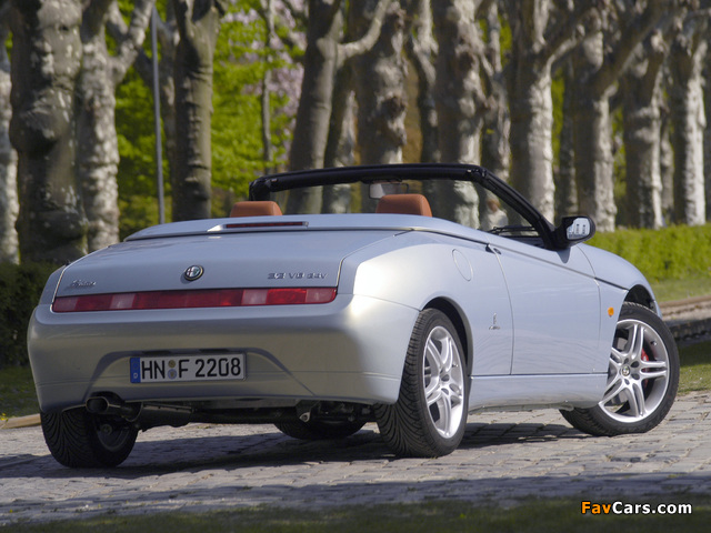 Pictures of Alfa Romeo Spider 916 (2003–2005) (640 x 480)