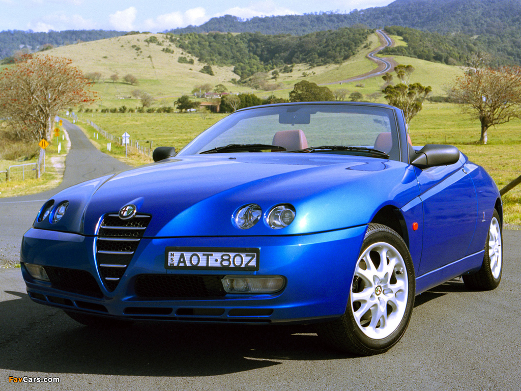 Pictures of Alfa Romeo Spider AU-spec 916 (2003–2005) (1024 x 768)