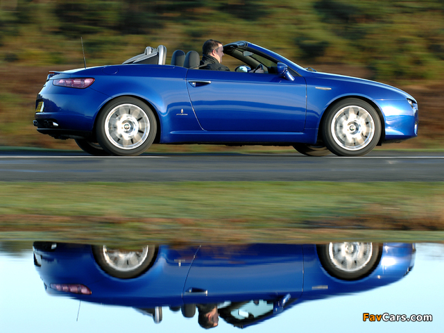 Pictures of Alfa Romeo Spider UK-spec 939E (2006–2010) (640 x 480)