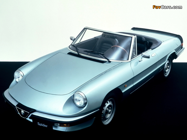 Pictures of Alfa Romeo Spider 115 (1983–1990) (640 x 480)