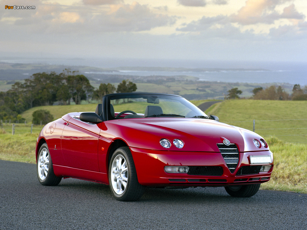 Alfa Romeo Spider AU-spec 916 (2003–2005) wallpapers (1024 x 768)