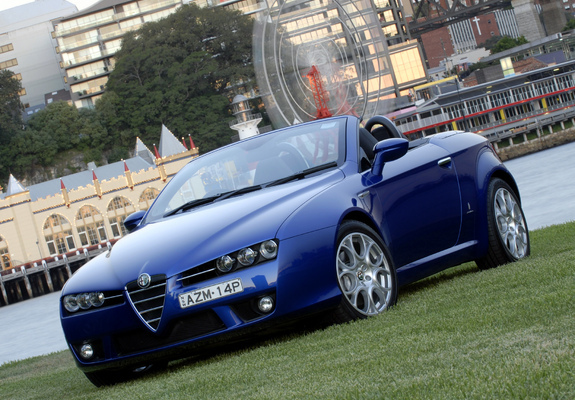 Alfa Romeo Spider AU-spec 939E (2006–2010) wallpapers