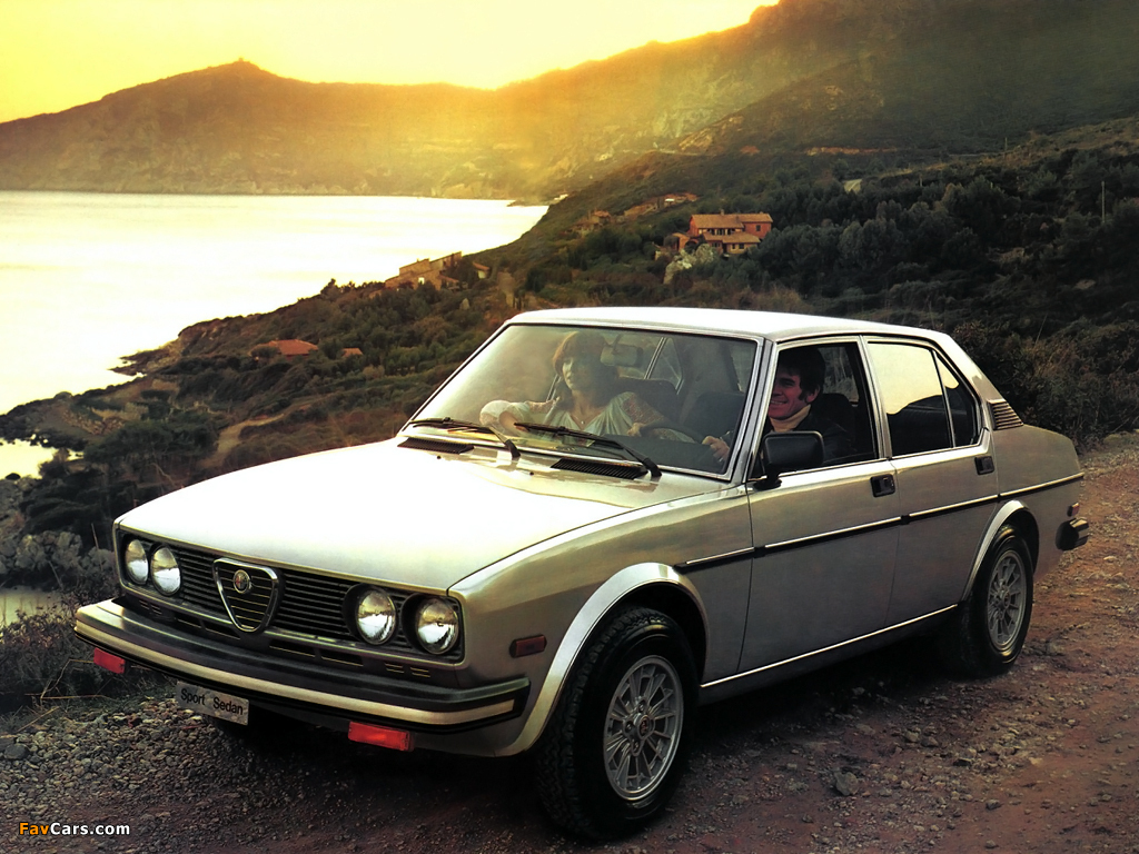 Alfa Romeo Sport Sedan 116 (1978–1981) images (1024 x 768)