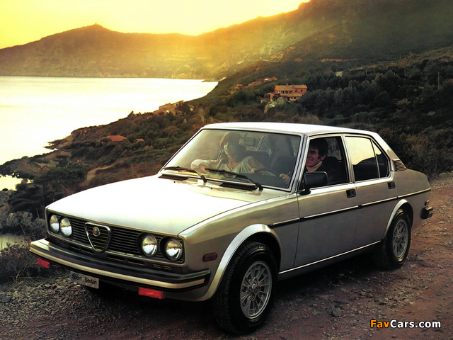 Alfa Romeo Sport Sedan 116 (1978–1981) images (640 x 480)