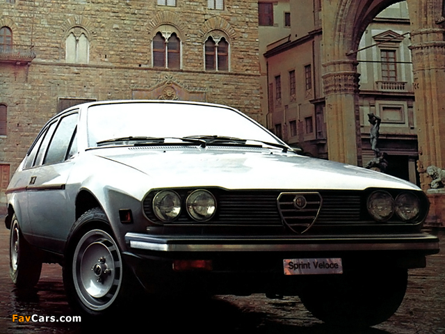 Alfa Romeo Sprint Veloce 116 (1978–1981) wallpapers (640 x 480)