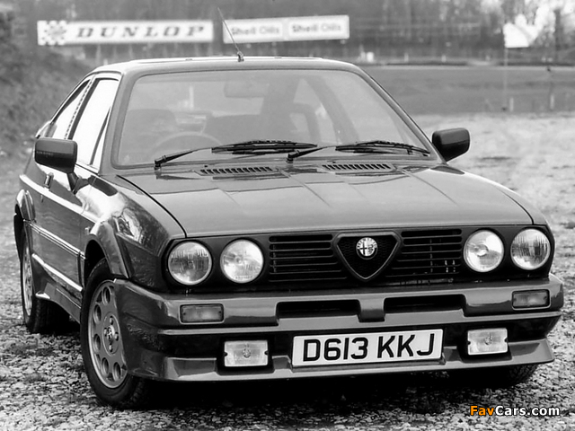 Alfa Romeo Sprint 1.5 Cloverleaf Veloce 902 (1983–1987) pictures (640 x 480)