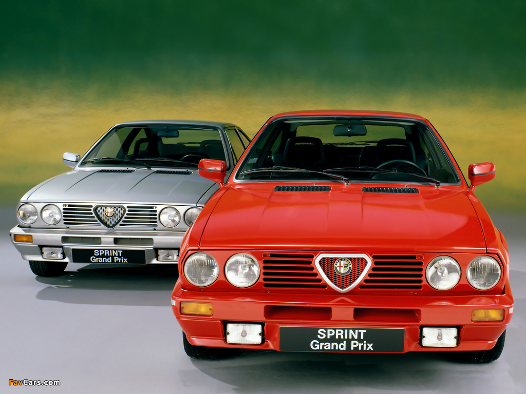 Alfa Romeo Sprint 1.5 Quadrifoglio Verde Grand Prix 902 (1984) wallpapers (1024 x 768)