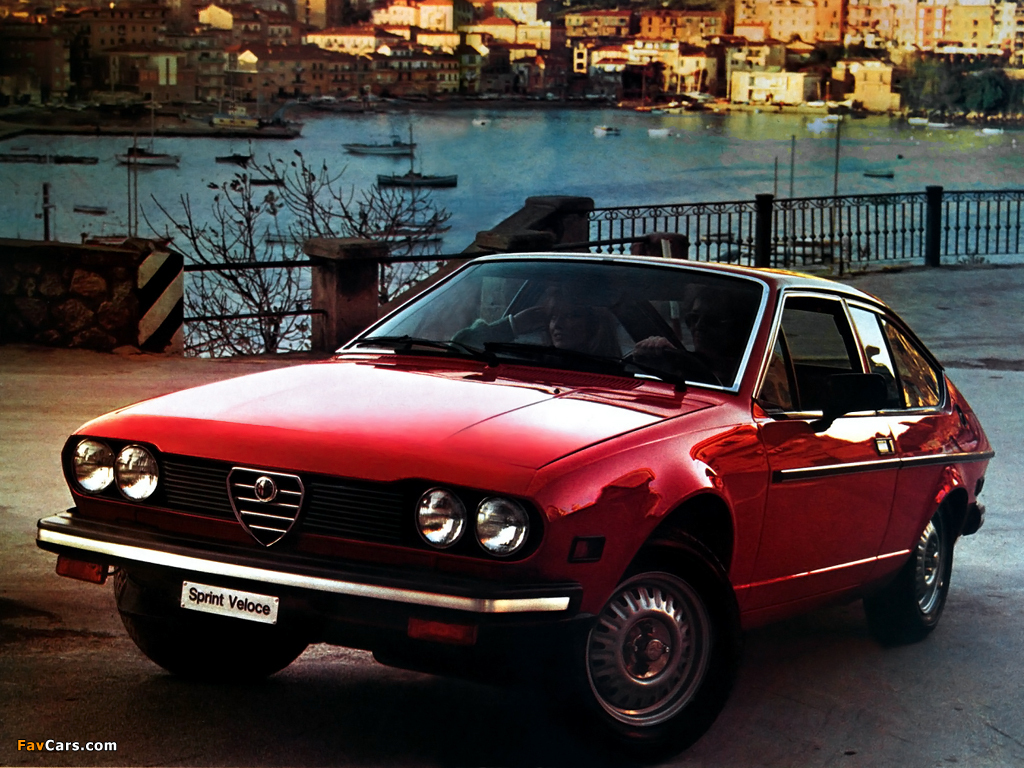Alfa Romeo Sprint Veloce 116 (1978–1981) pictures (1024 x 768)