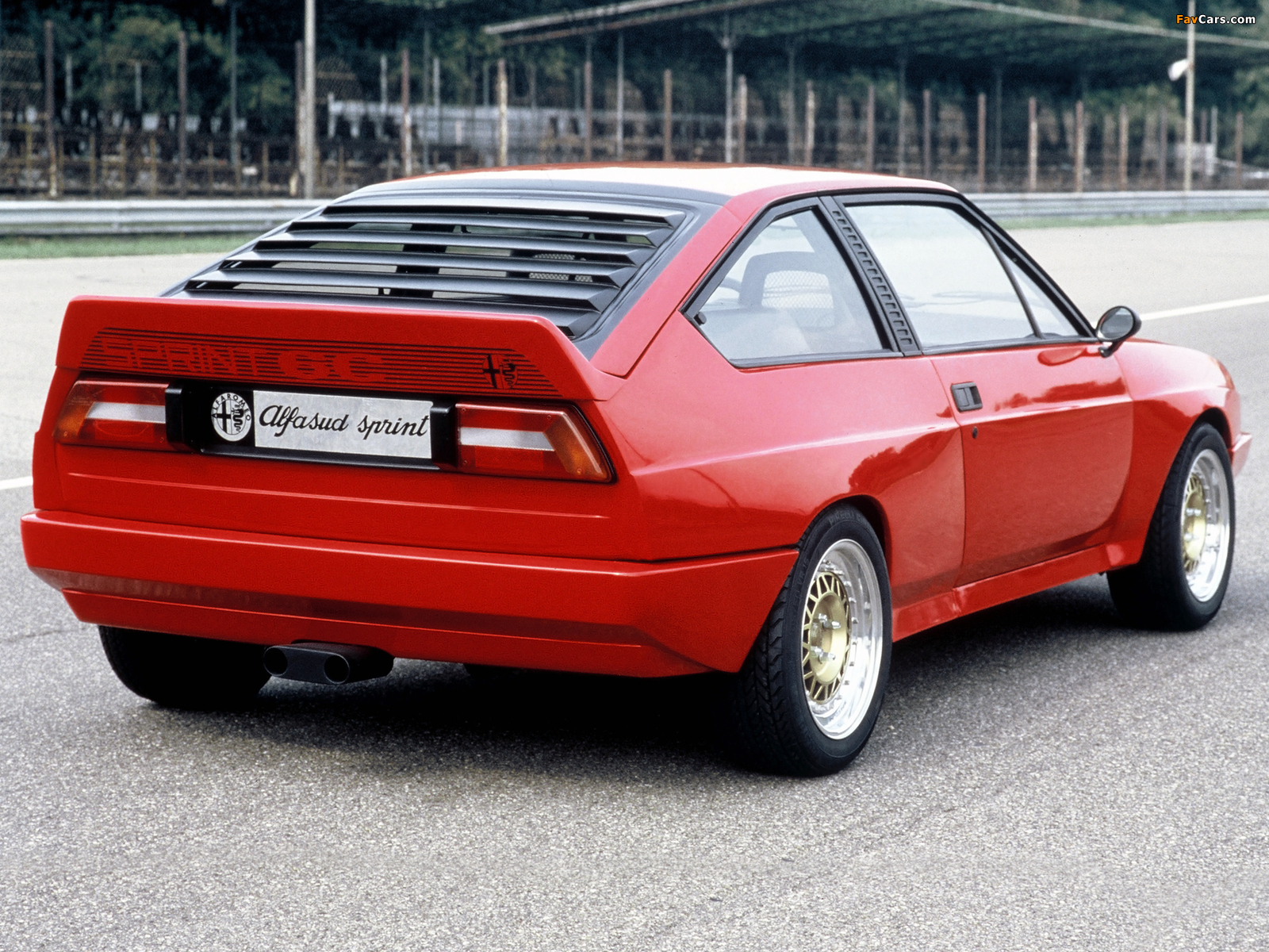 Alfa Romeo Alfasud Sprint 6C Prototype 1 902 (1982) wallpapers (1600 x 1200)