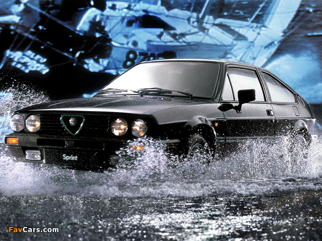 Photos of Alfa Romeo Sprint 1.5 Quadrifoglio Verde 902 (1983–1987) (640 x 480)
