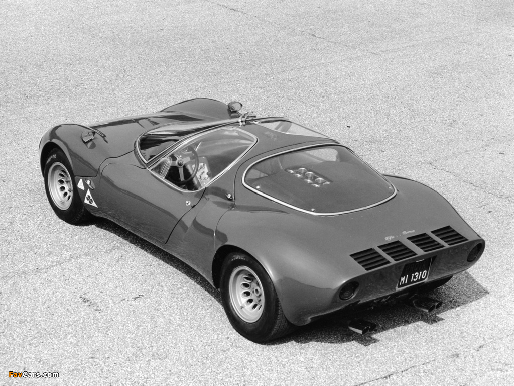 Alfa Romeo Tipo 33 Stradale Prototipo (1967) pictures (1024 x 768)