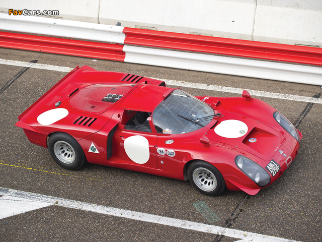 Alfa Romeo Tipo 33/2 Daytona (1968–1969) wallpapers (640 x 480)