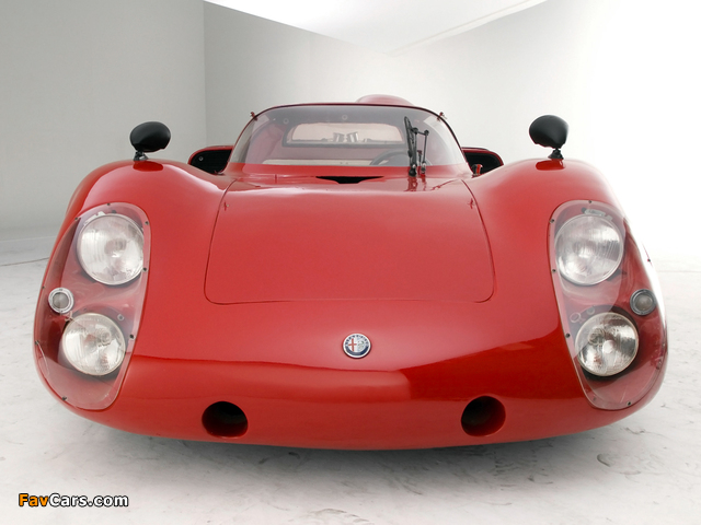 Alfa Romeo Tipo 33/2 Le Mans (1968–1969) wallpapers (640 x 480)