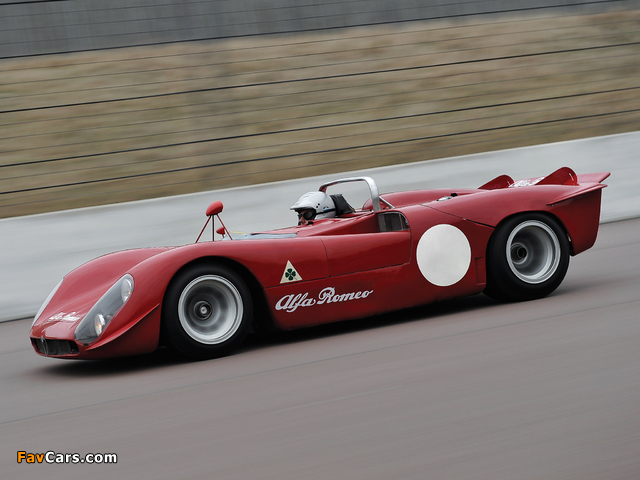 Alfa Romeo Tipo 33/3 Sebring (1969–1971) pictures (640 x 480)