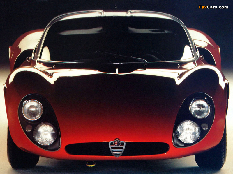 Alfa Romeo Tipo 33 Stradale Prototipo (1967) images (800 x 600)