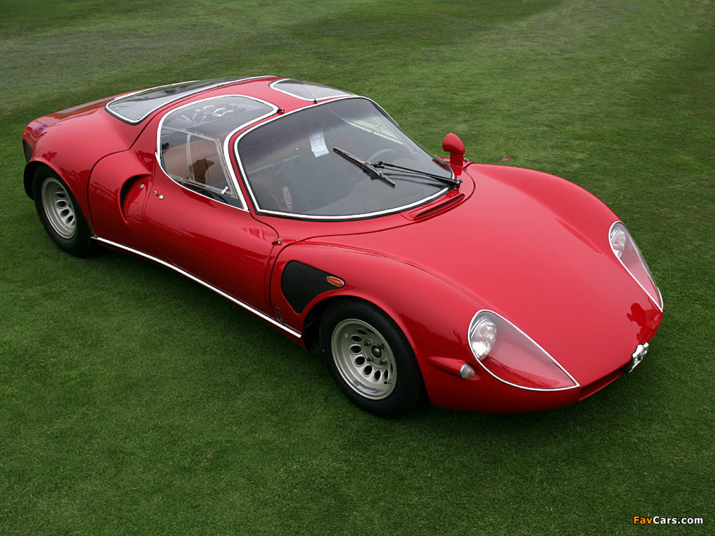 Alfa Romeo Tipo 33 Stradale (1967–1969) pictures (1024 x 768)