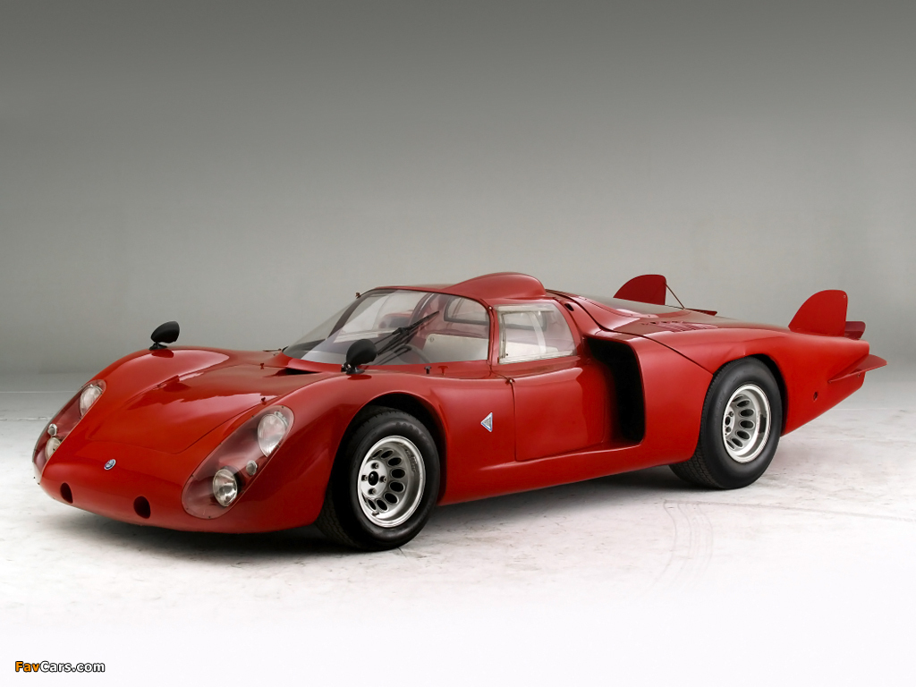 Images of Alfa Romeo Tipo 33/2 Le Mans (1968–1969) (1024 x 768)