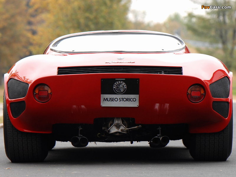 Alfa Romeo Tipo 33 Stradale Prototipo (1967) wallpapers (800 x 600)