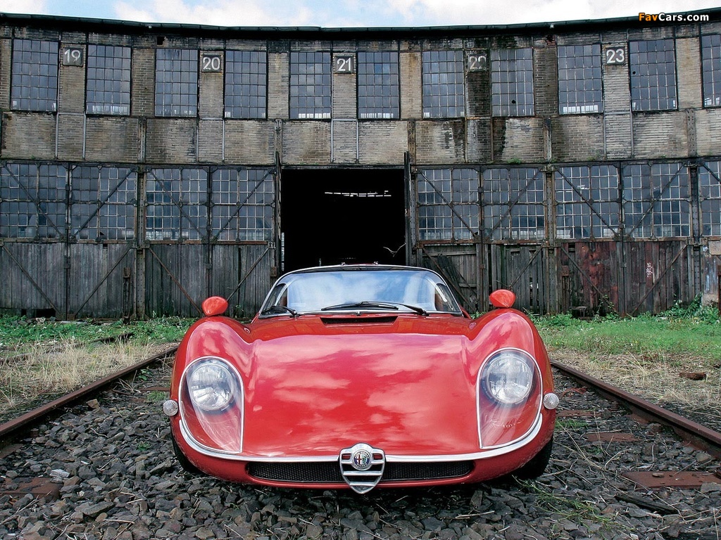 Alfa Romeo Tipo 33 Stradale (1967–1969) wallpapers (1024 x 768)