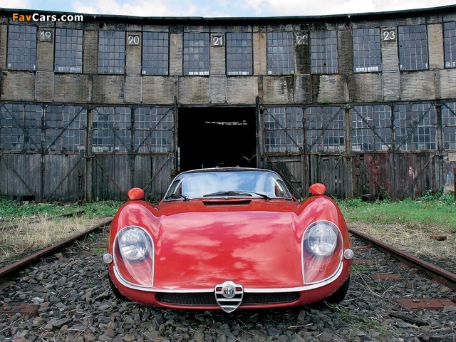Alfa Romeo Tipo 33 Stradale (1967–1969) wallpapers (640 x 480)