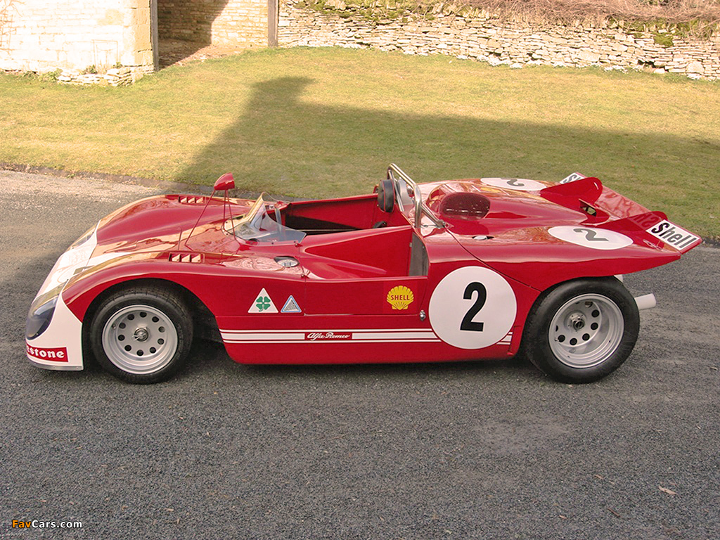 Alfa Romeo Tipo 33 TT3 Spider (1971–1972) wallpapers (1024 x 768)