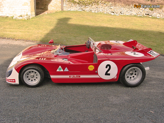 Alfa Romeo Tipo 33 TT3 Spider (1971–1972) wallpapers (640 x 480)