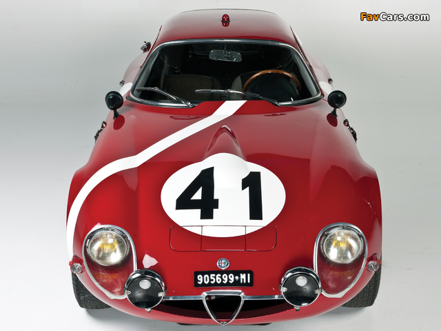 Alfa Romeo Giulia TZ 105 (1963–1967) photos (640 x 480)