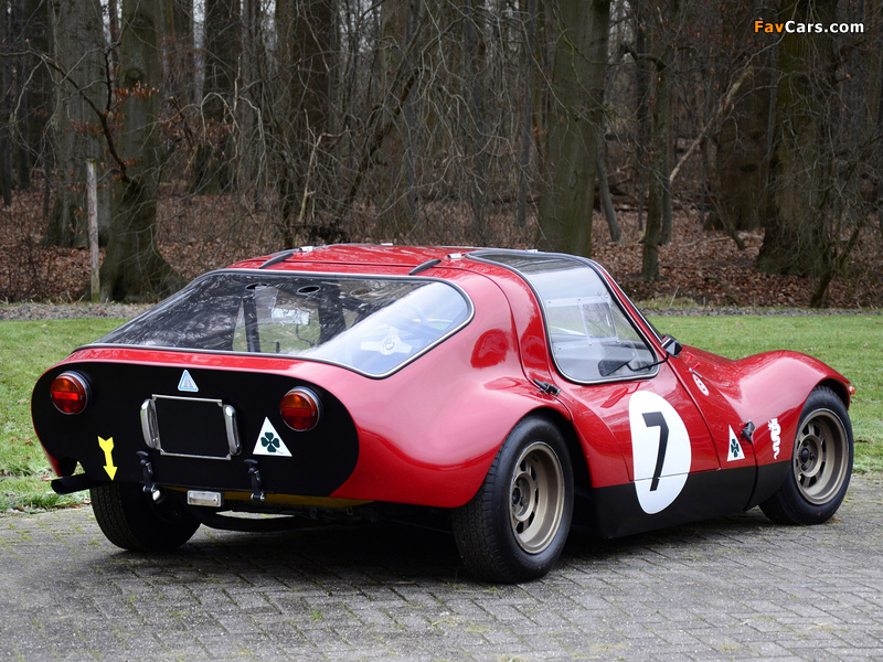 Pictures of Alfa Romeo Giulia TZ Berlinetta Prototipo 105 (1965) (800 x 600)