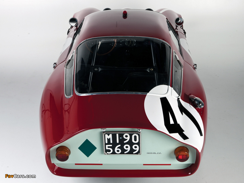 Alfa Romeo Giulia TZ 105 (1963–1967) wallpapers (800 x 600)