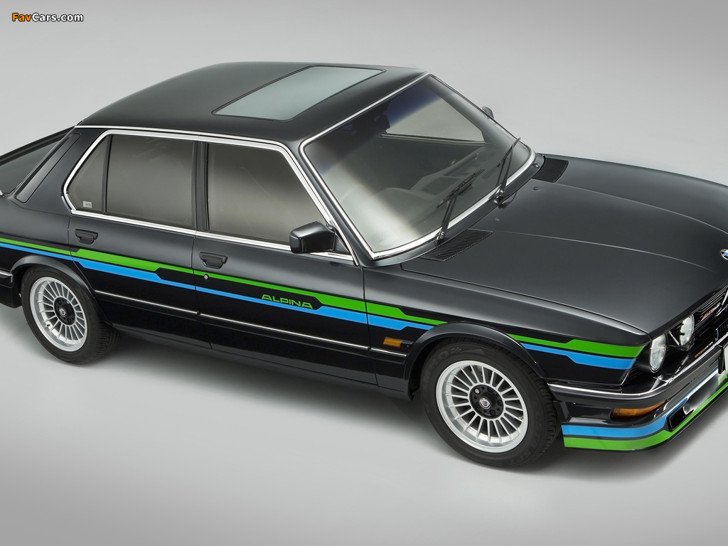 Alpina BMW B10 3.5 UK-spec (E28) 1985–87 photos (1024 x 768)